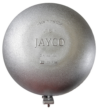 Jayco JT81040 lid on white-
