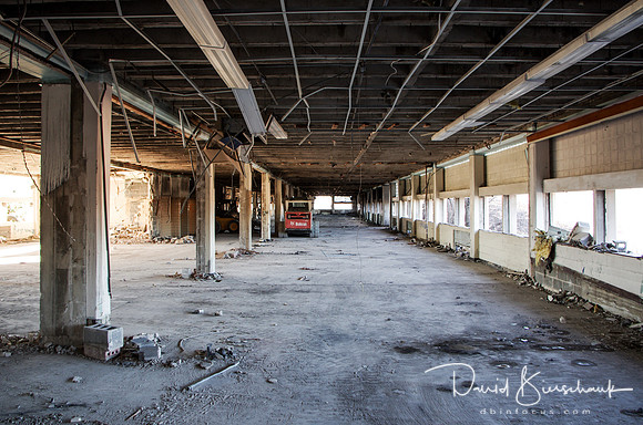 Upstairs North hall -  Looking North from Clara Lupers old room