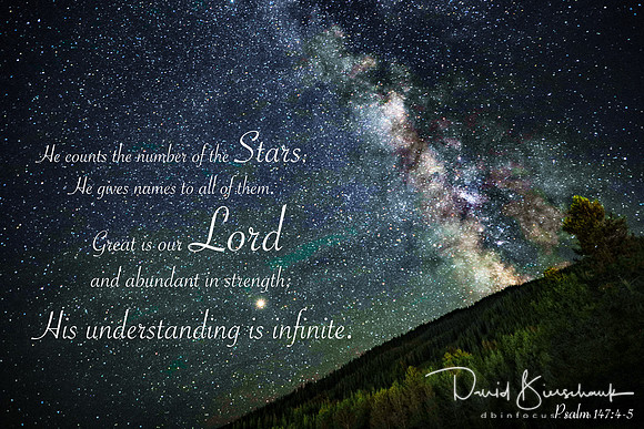 Psalms 147 4 5