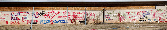 West wall of East hall