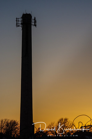 The Stacks Last Sunset