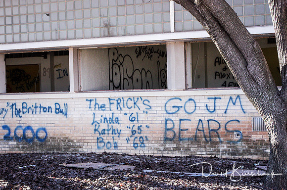 Outside of North Hall east side