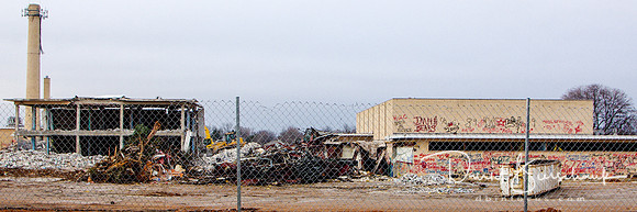 Last photo of the  complete south end