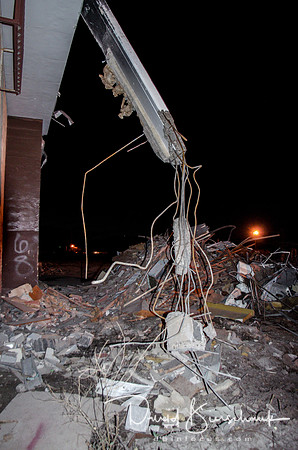 North end of the North Hall Junk pile