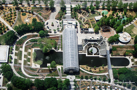 Myriad Gardens from above