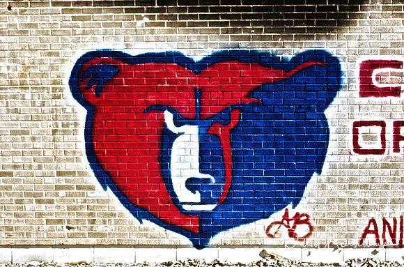 Anissa's Bear - Three image HDR artistic edit