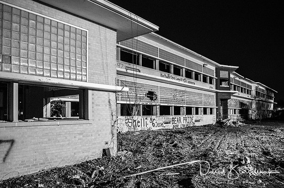 Front of the Old John Marshall looking North
