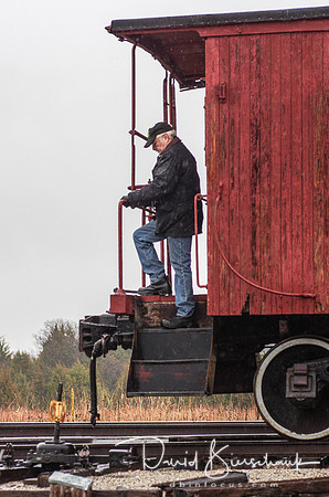 Fist time this caboose has seen tracks in over 50 years