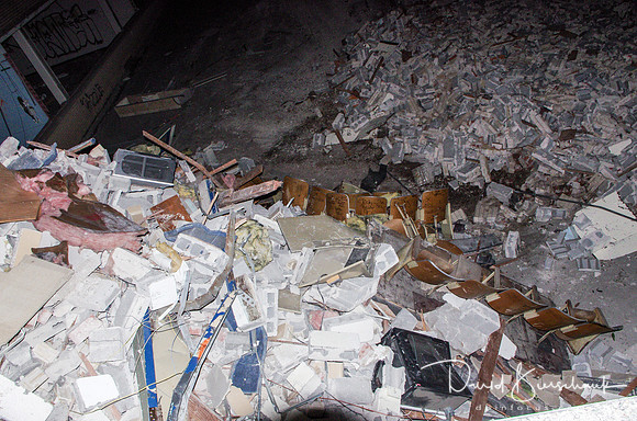 A look at the pile from above